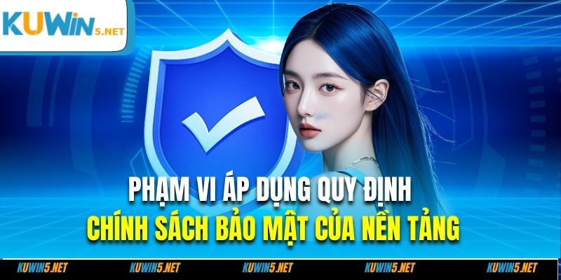 Phạm vi áp dụng quy định chính sách bảo mật của nền tảng